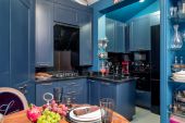 Светлые кухни Кухня Эрика в голубом