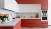 Красная кухня: идеи дизайна, фото в интерьере в Екатеринбурге